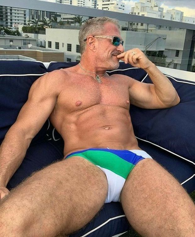 Hot daddy speedo