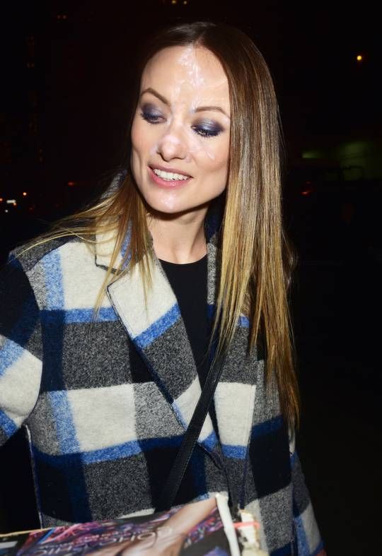 Olivia Wilde Fake Cumshot