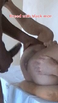 Love the feeling of a black man cumming inside my ass