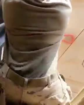 Chick twerking outside the truck