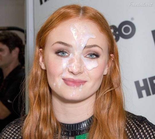 Sophie Turner Fake Cumshot