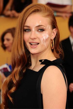 Sophie Turner Fake Cumshot