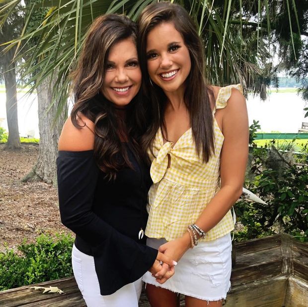 Beautiful day outside along with 2 stellar brunettes.