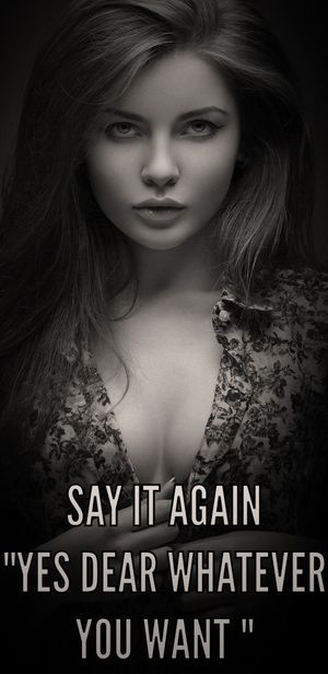 "And this time say it like you say it to that little bitch Princess of yours..."