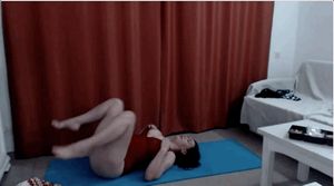 Oops her titty pops out at the end