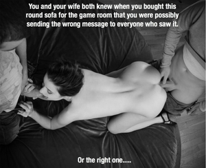 It spins.. so no one has to move!