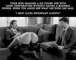 She help with important clients