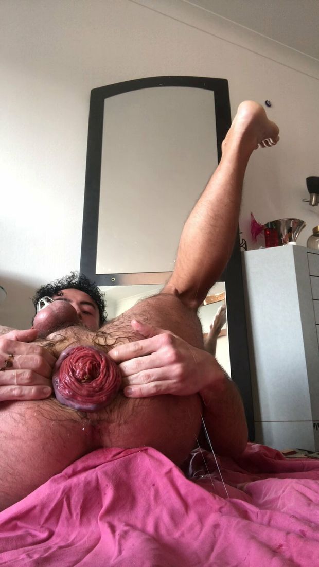 Incredibly hot hairy rosebud