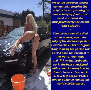 Mom becomes bimbo slut for her late sons bully