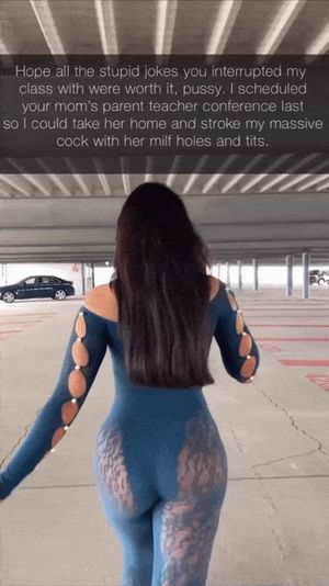 Slutty mom with sons teacher