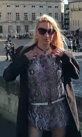 Busty Flashing