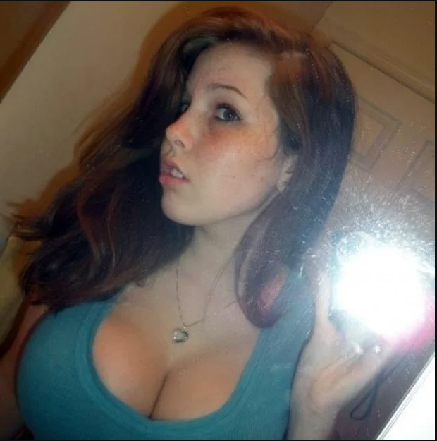 big tits + slutty hot face = teen slut perfect