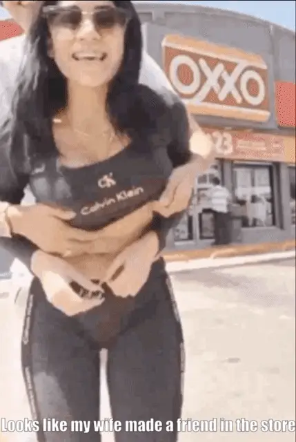 She has friends everywhere