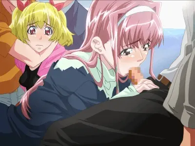 Stop! You promised not to touch her! - Technically, she's touching us.