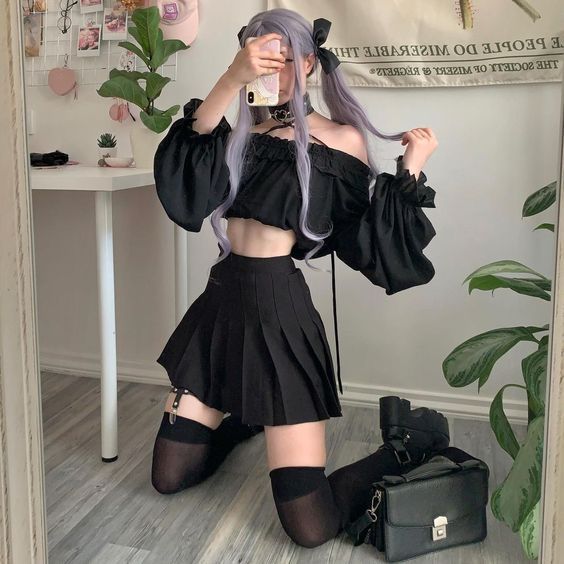 cute goth