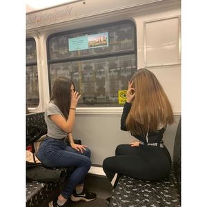 Berlin subway teens