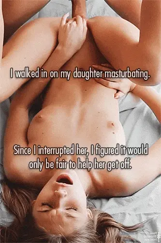 Helping my daughter get off