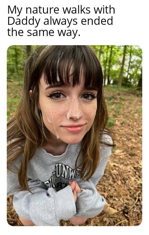 Daughter loves nature walks