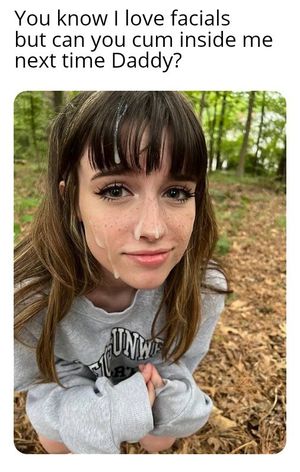 Daughter wants daddys cum inside