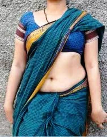 Saree navel