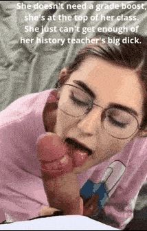 Teacher gets head from his favorite student