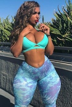 Thick thighs latina
