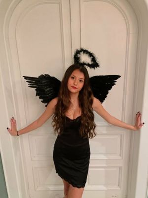 “Do you like my costume?”