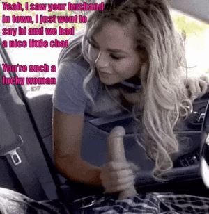 My wife's friend was always excited to see me