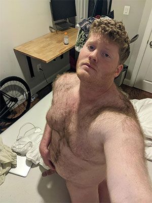 Blond bear in Des Plaines hunting smooth specimen around here
