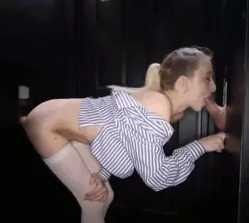 Both ends filled at the gloryhole