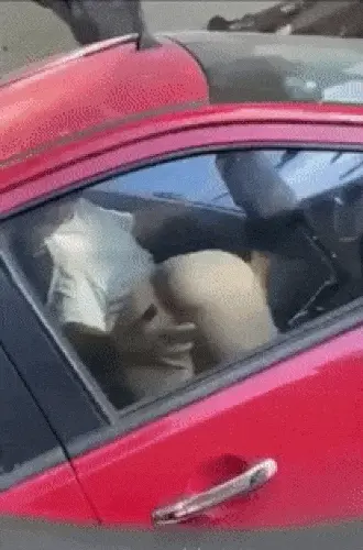 Flashing cars