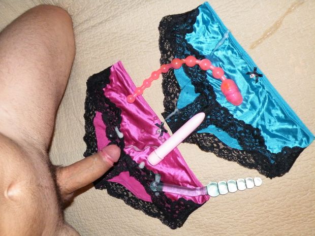 Cum on Mommy's Panties &  Toys
