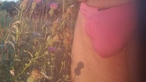 Hike in your thong bulging