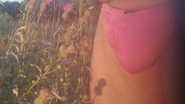 Hike in your thong bulging