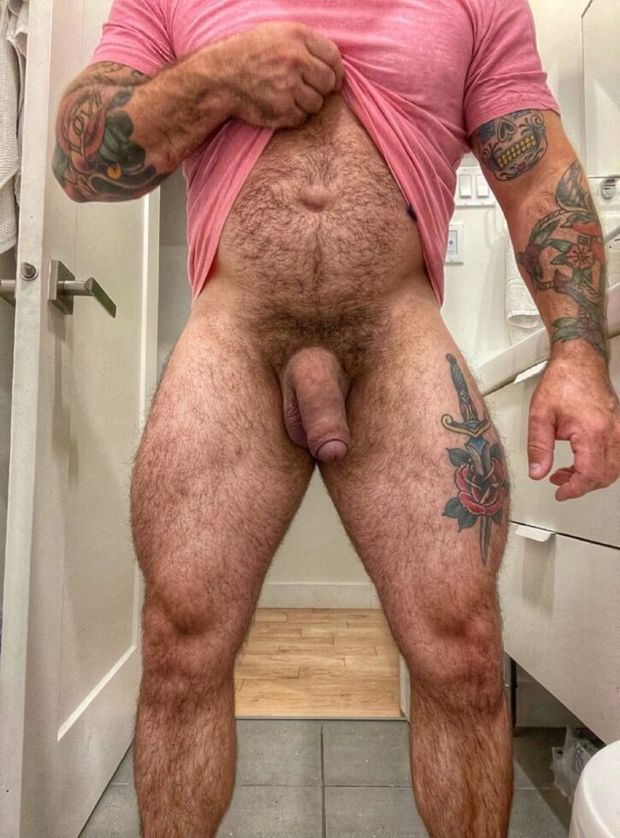 Uncut, Hairy, Inked