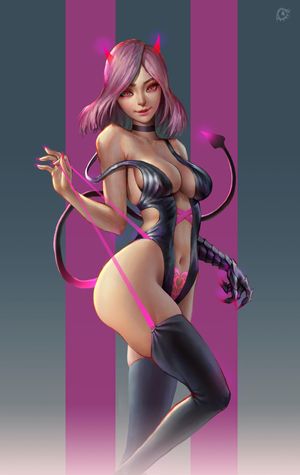 Sexy Succubus, sfw version.