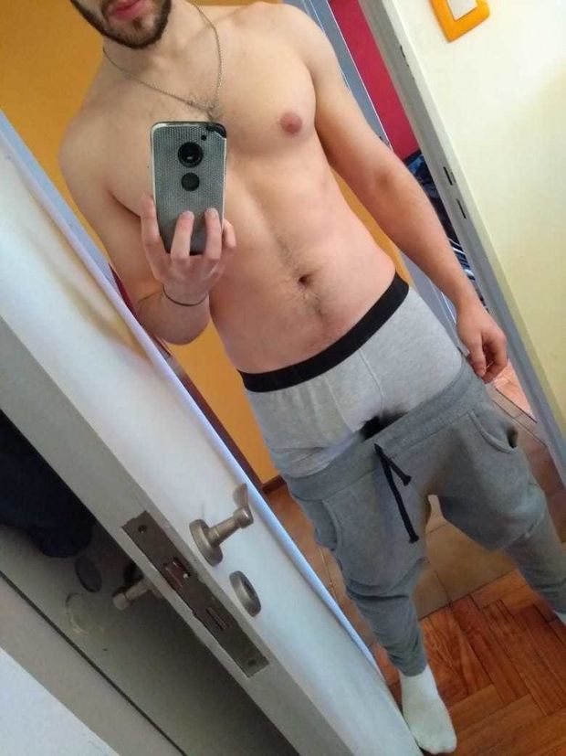 Myself on the mirror