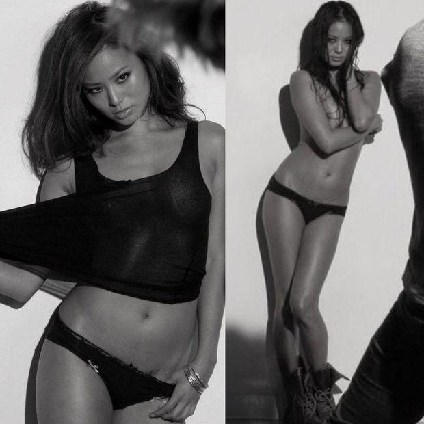 Jamie Chung Black And White