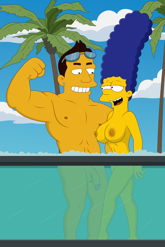 Slutty MILF Marge Simpson from The Simpsons - Cartoon Porn
