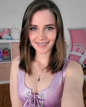 Cutie showing braces