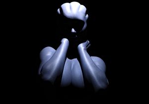 Asari in the shadows.