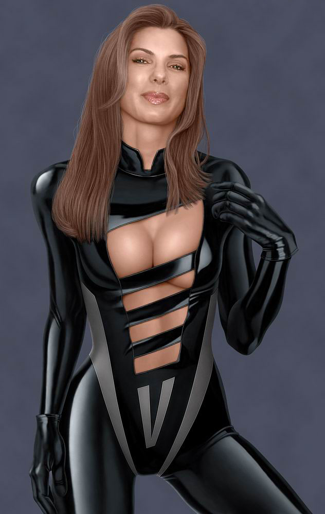 3d babe in rubber