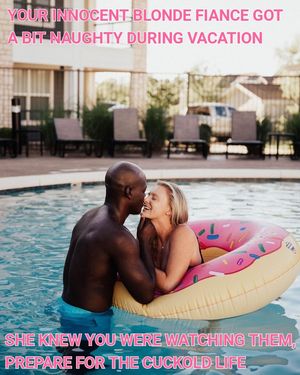 They look nice together, now imagine them both in bed