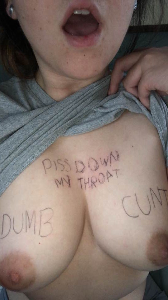 Humiliated slave