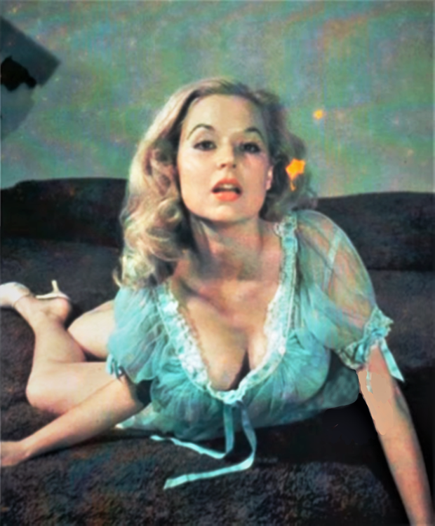 Betty Chloe Brosmer began her modeling career at 13 for Sears and Roebucks modeling for Kenmore!  She was a massive pinup queen in the 50's!