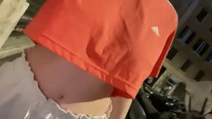 Bouncing Street Boobs