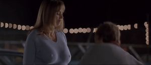 Woody Harrelson punching Vanessa Angel in her boobs in "Kingpin"