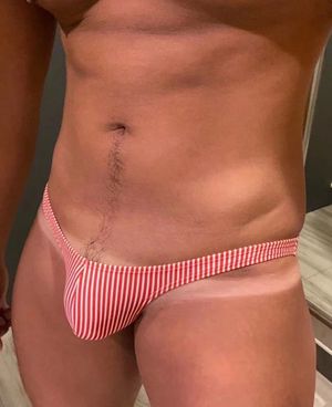 bikini over tan line