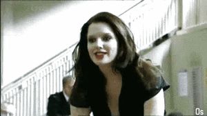 CORRIE'S HOT SLUT ROSIE WEBSTER VISIT UK PRISON IN HOT OUTFIT IN REVERSE GIF!!!