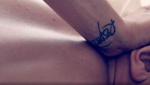 She was pretty rough with me.